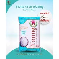 ราคา ส่ง kerry ตราบัวชมพู ข้าว กข 43 Premium ขนาด 5 กิโลกรัม RD 43 RICE น้ำตาลน้อย ป้องกันเบาหวาน (21994401221)