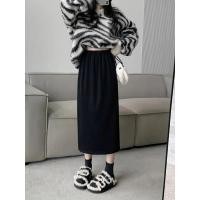 ราคา กระโปรงทรงเอผ้าลูกฟูกสำหรับผู้หญิง กระโปรงทรงเอเอวสูงแฟชั่นฤดูใบไม้ร่วงฤดูหนาว (22101347400)