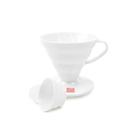ราคา Hario V60 Coffee Dripper 02 White Plastic (22285444734)