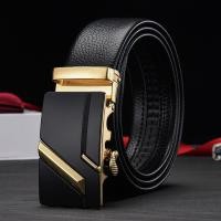 ราคา สไตล์ใหม่ เข็มขัดหนัง PU หัวเข็มขัดโลหะผสม อัตโนมัติ คุณภาพสูง สไตล์นักธุรกิจ สําหรับผู้ชาย (22198731151)