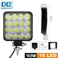ราคา ไฟสปอร์ตไลท์รถ 48w ไฟสปอตไลท์ led 12v 24V Light Bar (22518071952)