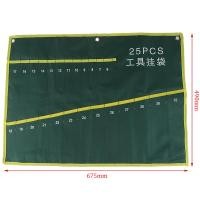 ราคา Kocoo ช่องใส่กระเป๋า6 8 12 25ประแจม้วนผ้าใบเครื่องมือประแจกระเป๋าออแกไนเซอร์จัดเก็บ (19654463279)