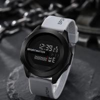 ราคา นาฬิกาข้อมมือ นาฬิกาดิจิตอล นาฬิกาผู้ชาย สไตร์สปอร์ต สไตร์ลำลอง มีไฟ บอกเวลา วันที่ วัน W083 (21277714301)