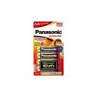 ราคา ถ่านอัลคาไลน์ LR6T 8B AA แพ็ค 8 ก้อน Panasonic (22689598423)