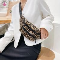 ราคา กระเป๋าแมสเซ็นเจอร์สะพายไหล่หน้าอกกระเป๋าคาดเอวขนาดใหญ่พิมพ์ลายเสือดาวใหม่แฟชั่นผู้หญิงลำลอง (22109181624)