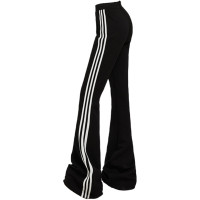 ราคา SuySuy พร้อมส่ง กางเกง เอวสูง ขายาว สีพื้นแต่งแถบข้าง ใส่เที่ยวทำงานเล่นกีฬา เข้ากับทุกลุค (21784407940)