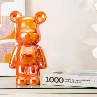ราคา กระปุกออมสินหมี โมเดลตุ๊กตาหมี ตุ๊กตาหมีเซรามิค เคลือบสีเงา ขนาด 15 18 21 cm (22043203112)