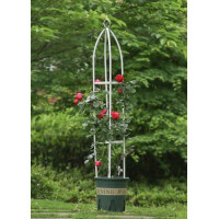 ราคา ราคาขายส COD 145cm 28cm ซุ้มกุหลาบ ซุ้มกุหลาบเลื้อย โครงกุหลาบเลื้อย ซุ้มไม้เลื้อย เหล็กแข็งแรง ท่อเหล็กเคลือบ PE กันสนิม กระถางต้นไม (22774835041)