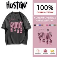 ราคา กรุงเทพมหานคร ผลิต oversize เสื้อยืด เสื้อแขนสั้นคอกลม เสื้อยืดเกาหลี เสื้อยืดไซส์ใหญ่ แมวลายทาง สไตล์เกาหลีน่ารัก ลายการ์ตูน COTTON100 ผ้าแบบนุ่มพิเศษ (21632663823)