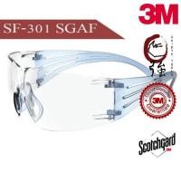 ราคา 3M SF301 SGAF แว่นเซฟตี้ แว่นนิรภัย Secure Fit เลนส์ใสขาฟ้า เคลือบ Scotchgard ป้องกันฝ้า แถมฟรี ซองใส่แว่น 3M 3MEGSF301SGAF (2485984962)