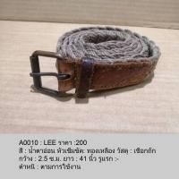 ราคา เข็มขัดแบรนด์แท้มือสองนำเข้ากรดAรายละเอียดอยู่ในภาพหนังแท้สภาพใหม่และดี (22655823372)