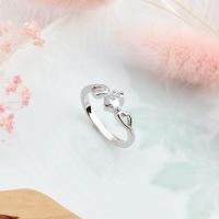 ราคา แหวนเพชร แหวนแต่งงาน แหวนเพชรแฟชั่น ทองคำขาว พร้อมส่ง (15001194237)