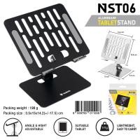 ราคา แท่นวางตั้งโต๊ะแบบพับ สำหรับแล็ปท็อป ALUMINIUM TABLET STAND NOTEBOOK รุ่น NST06 (21044377156)
