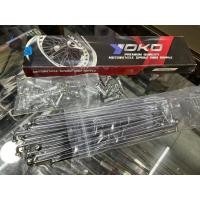 ราคา ซี่ลวดชุบเส้นใหญ่ วงล้อขอบ18 ซี่ลวด วงล้อขอบ17 YAMAHA HONDA SUZUKI KAWASAKI ทักแชทระบุรุ่นรถได้ครับ ดุมดิสขึ้นคู่สองขึ้นหลบปั้มแต่งได้ เส้นใหญ่ชุบอย่างดีเกรดเอใส่วงล้อขอบ18ทุกขนาด ดุมHONDA JX CG KR วิ