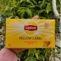 ราคา Lipton Yellow label tea ลิปตันชาผงชนิดซอง ของแท้ 100 ขนาด100 ซอง 25 ซอง (22167194613)