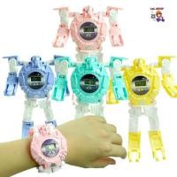 ราคา นาฬิกาเด็ก นาฬิกาข้อมือ นาฬิกาเด็กผู้ชาย นาฬิกาแปลงร่างหุ่นยนต์ นาฬิกาอิเล็กทรอนิกส์ ของเล่นเด็ก ดิจิตอล ราคาถูก (5623816932)