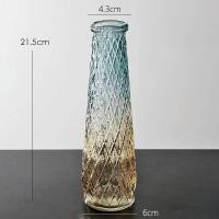 ราคา พร้อมส่ง insแจกันแก้วใส ใส่ดอกไม้ ตกแต่งห้องนั่งเล่น ทรงรูปขวด แบบสั้น glass vase สุดน่ารัก แจกันดอกไม้ทรงกระบอกเล็ก ๆ สำหรับตก แต่งประเทศเรียงตก แต่งด้วยกระจกแก้วใส แจกันขนาดแตกต่างกัน 12 ขนาด (22753