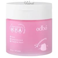 ราคา odbo HYA Cleansing Pads เเผ่นเช็ดเครื่องสำอาง อ่อนโยน ODR03 (22776346288)