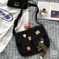 ราคา กระเป๋าสะพาย INS ญี่ปุ่น Messenger กระเป๋าแบรนด์น้ำกระเป๋าสะพายความจุขนาดใหญ่กระเป๋าเป้สะพายหลังกีฬาสันทนาการ (11034392998)