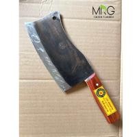 ราคา มีดทำครัว มีดสับดูกทรงหลังอูฐ มีดปังตอ ด้ามไม้ เหล็กอรัญญิกแท้ ทรงหลังอูฐ มีดสับกระดูก มีดสับหมู ปาดหมู มีดสับ (21938323577)