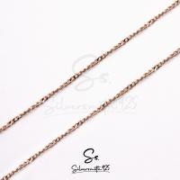 ราคา สร้อยคอเงินแท้ 92 5 ชุบทองคำขาว ทอง โรสโกลด์ ขนาด16 18นิ้ว (14617102739)