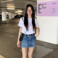 ราคา SpinnyHouse เสื้อยืดคอกลม ผ้าคอตตอน ยืดไม่ย้วย ไม่หดไม่ต้องรีด BASIC STYLE ใส่ได้ทั้งชายหญิง รุ่น เสื้อ Yuedyun (22335823925)