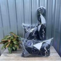 ราคา หมอนหนุน2 แถมหมอนข้าง1 ลายหินอ่อน หมอนใบใหญ่ ราคาโรงงาน (21898179290)