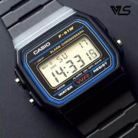 ราคา Casio รุ่นF 91W 1DG Digital นาฬิกาข้อมือชาย หญิง สายเรซินใส (22597259185)