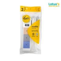 ราคา คุ้มค่า ปลั๊กไฟ 3ช่อง 1สวิทช์ สายไฟยาว 2 เมตร รุ่น KK312 (22434280564)