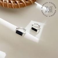 ราคา MONICA VINADER ต่างหูเงินแท้ Black Sugar มรกตอัญมณีสีดำ ตุ้มหูเงินแท้ ต่างหูแฟชั่น ตุ้มหูเงินแท้ ต่างหูเกาหลี ต่างหูพลอยแท้ (20981044538)