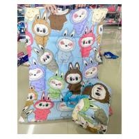 ราคา ที่นอนเด็กอนุบาล ที่นอนอนุบาล ลาย ลาบูบู๊ มีหมอนในตัว (22499788803)