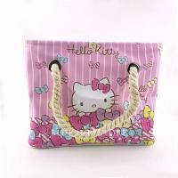 ราคา พร้อมส่ง กระเป๋าหูเชือก ลายคิตตี้ มายเมโลดี้ พื้นตาข่าย กระเป๋าใส่ชุดว่ายน้ำ ใส่ของอเนกประสงค์ Bluerubystore (19616054364)