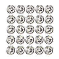 ราคา 25Pcs 608 ZZ Ball Bearings 608Zz Metal Double Shielded Miniature Deep Groove Skateboard Ball Bearings 8mm x 22mm x 7mm (18181576311)