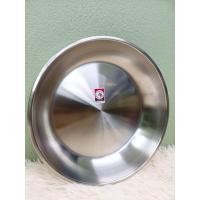 ราคา ถาดลึก ขนาด 10 นิ้ว ตราหัวม้าลาย เหล็กกล้าไร้สนิม ถาด ถาดสแตนเลส ถาดสเตนเลส จาน ที่ใส่อาหาร ถาดใส่อาหาร 1 ชิ้น (22024654200)