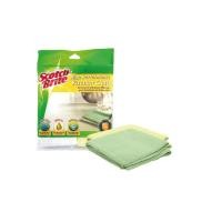 ราคา 3M Scotch Brite สก๊อตช์ ไบรต์ ผ้าไมโครไฟเบอร์ Microfiber Kitchen Cloth สำหรับงานครัว 1แพ็ค บรรจุ 2 ชิ้น (21892523922)