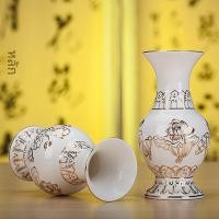 ราคา เซรามิคจีนพระพุทธรูปเปิดสอนสาขาผลไม้ใช้ในบ้านพระพุทธรูปตกแต่งเทียนชุดสไตล์จีนอุปกรณ์ตกแต่ง (16745003232)