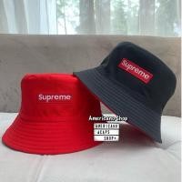 ราคา หมวกบักเก็ต Supreme Bucket ใส่ได้ 2 ด้าน หมวกปีกรอบ หมวกแฟชั่น หมวกชาวประมง หมวกเกาหลี ถ่ายจากสินค้าจริง (16001945399)