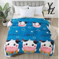 ราคา ผ้าห่มนาโน 6 ฟุต แบบเย็บขอบ ผ้า หนา นุ่ม ลายการ์ตูนน่ารักๆสีสดใสสวยงามมาก (22192274224)
