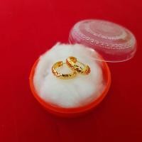 ราคา ต่างหูหุ้มทอง ไม่ลอกไม่ดำ ห่วงกลม ตัดลายจิกเพชร ต่างหูทอง ต่างหู ชุบด้วยเศษทอง งานเคลือบแก้ว เศษทองเยาวราช (17447693802)