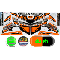 ราคา สติ๊กเกอร์มอไชค์ KSR ปี 2012 สติ๊กเกอร์มอไชค์ Kawasaki KSR ปี 2012 สีสวย สีสด สีไม่เพี้ยน (7189032606)