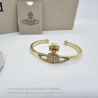 ราคา Vivienne Westwood Grace Bas Relief Open Bangle กำไล วิเวียน เวสวู๊ด จี้ดาวเสาร์ อะไหล่เงิน ทอง พร้อมจัดส่ง ภาพถ่ายจางงานจริง งานสวยมาก ฟรีไซส์ ราคา เบาฯ (21177942782)