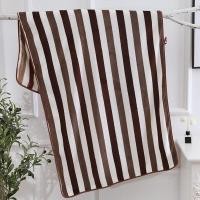 ราคา ผ้าเช็ดตัว ไซส์จัมโบ้ ใหญ่พิเศษ ลายริ้ว ขนาด90x150 cm ผ้านุ่มซับน้ำดีเยี่ยม ผ้าขนหนูนาโน (21563862234)