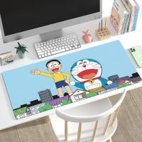 ราคา แผ่นรองเมาส์ Doraemon การ์ตูนน่ารักแผ่นรองเมาส์ขนาดใหญ่มูลค่าสูงกันลื่นขอบล็อคหนา 80 30cm (22306595097)