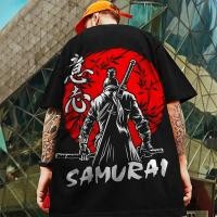ราคา 3d ญี่ปุ่น Samurai พิมพ์ผู้ชายเสื้อยืดแฟชั่นฤดูร้อน Mens Street Trend เสื้อยืดขนาดใหญ่ S 5XL (21696208200)