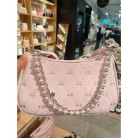 ราคา หวาน โซ่มุก ผู้หญิง กระเป๋าสะพาย ทันสมัย Commuter Baguette กระเป๋าสะพายข้างขนาดกลางประดิษฐ์ หนัง สีบริสุทธิ์ (21611677873)