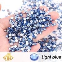 ราคา ไม่ใช่ Rhinestones กลับคริสตัลแก้วสีฟ้าชุดกาวบน Rhinestone (21460679147)