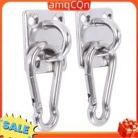 ราคา 2 Sets Of Suspended Ceiling Wall Mount U Shaped Hooks Stainless Steel Heavy Duty Multi Function Hammock Hammock Hook Metal Base Plate with Hook (22070606464)