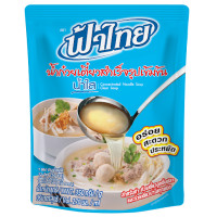 ราคา ฟ้าไทย น้ำก๋วยเตี๋ยวสำเร็จรูปเข้มข้น น้ำข้น น้ำใส 350 ก แพ็ค 6 ถุง (22006674126)
