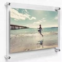 ราคา ป้ายอะคริลิค กรอบรูปอะคริลิค ป้ายรูปอะคริลิค ติดผนัง อะคริลิคใส ขนาดทีลงเป็นขนาดภาพ อะคริลิก2แผ่นรวมหมุด (21426462917)