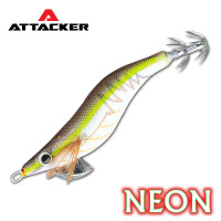 ราคา โยตกหมึก ATTACKER NEON SQUID JIG โยกุ้งเรืองแสง เหยื่อปลอมตกหมึก ขนาด 2 5 3 0 (22067096211)
